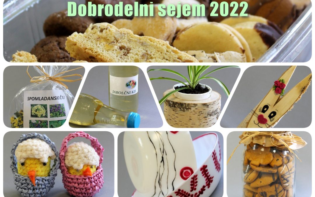Dobrodelni sejem, april 2022