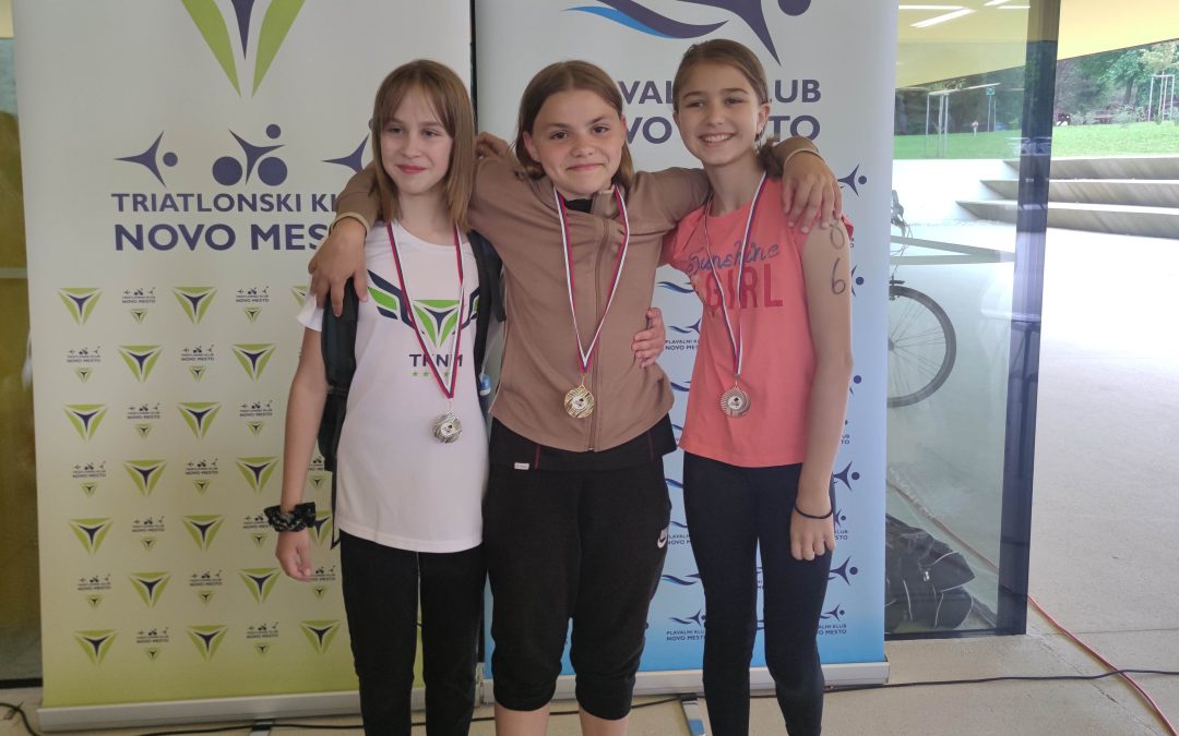 6 medalj na področnem prvenstvu v akvatlonu